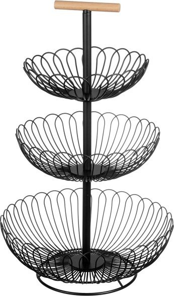 Brunbeste KOSZYK PIĘTROWY PATERA NA OWOCE 3 POZIOMY 3438