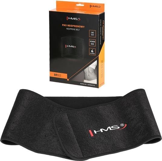 HMS BR163 PAS NA BRZUCH WYSZCZUPLAJĄCY BLACK ONE SIZE HMS