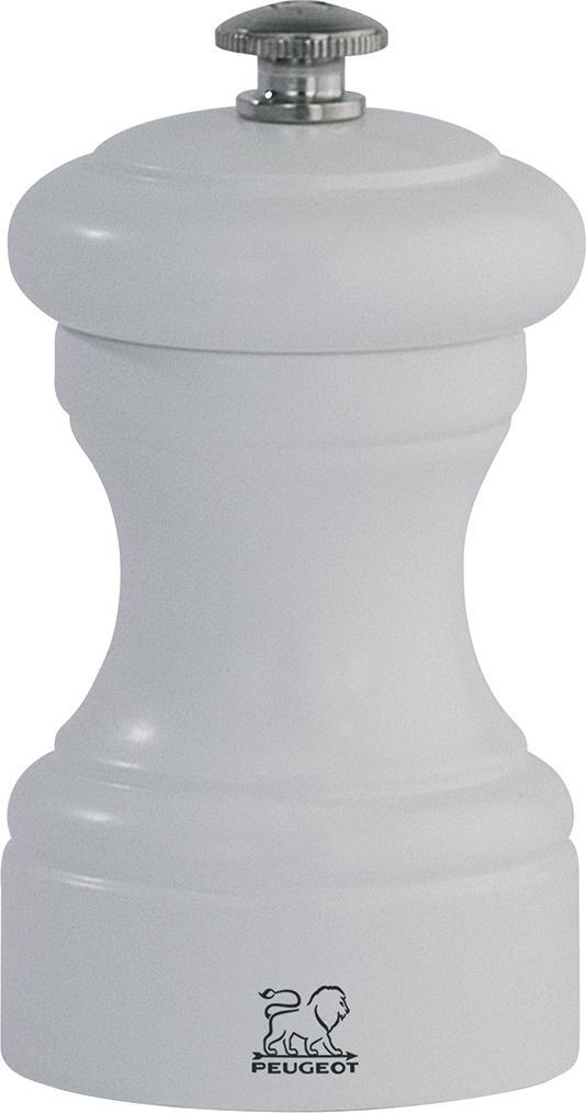 Młynek do przypraw Peugeot Młynek do pieprzu 10 cm Peugeot Bistro biały mat
