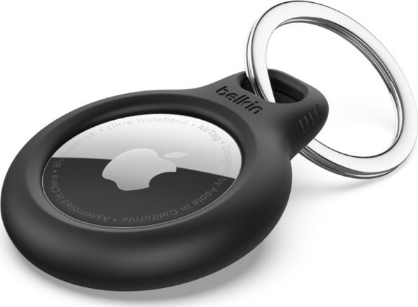 Belkin 1x4 Key Ring do Apple AirTag, Czarny (MSC001BTBK)