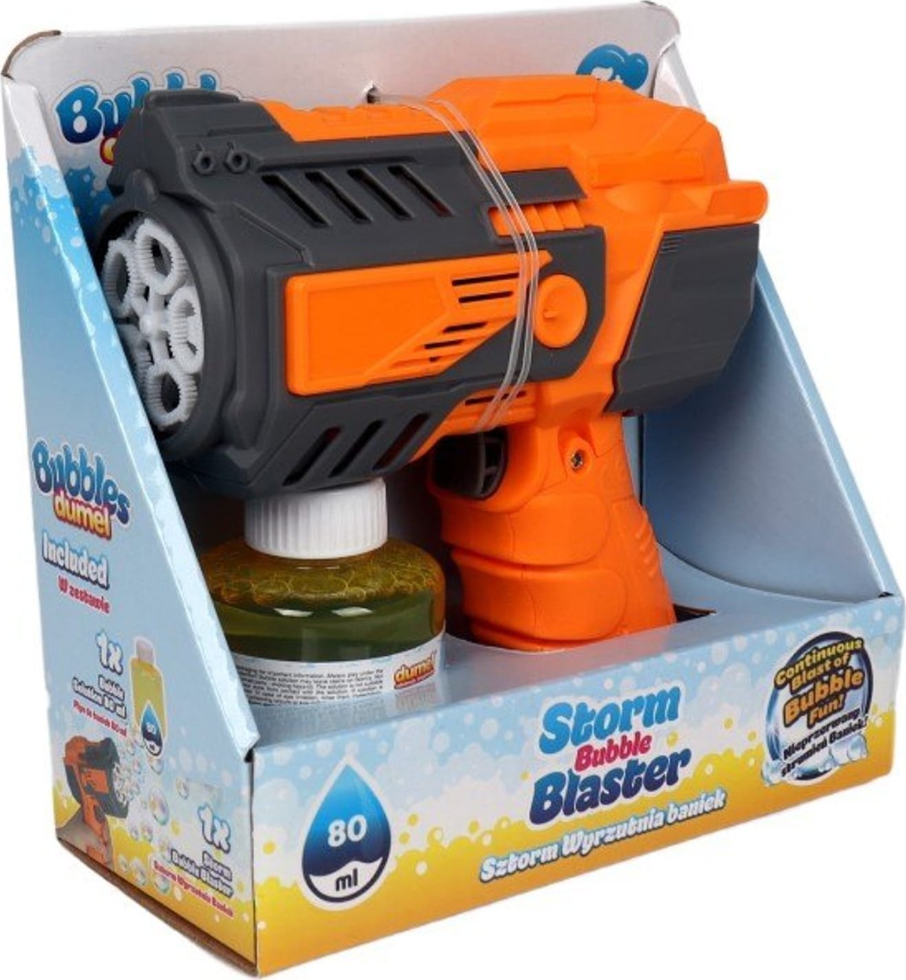 Dumel Sztorm wyrzutnia baniek pomar