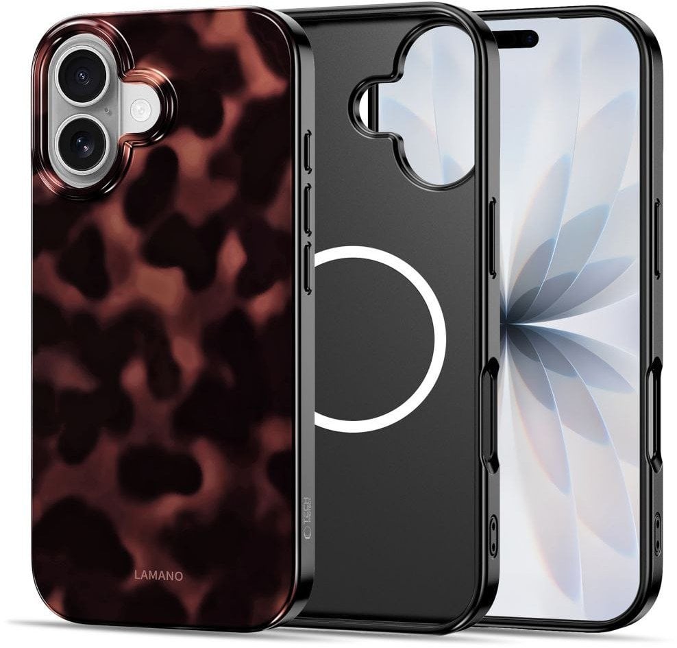 Etui Tech-Protect Lamano MagSafe do Apple iPhone 17 Panther