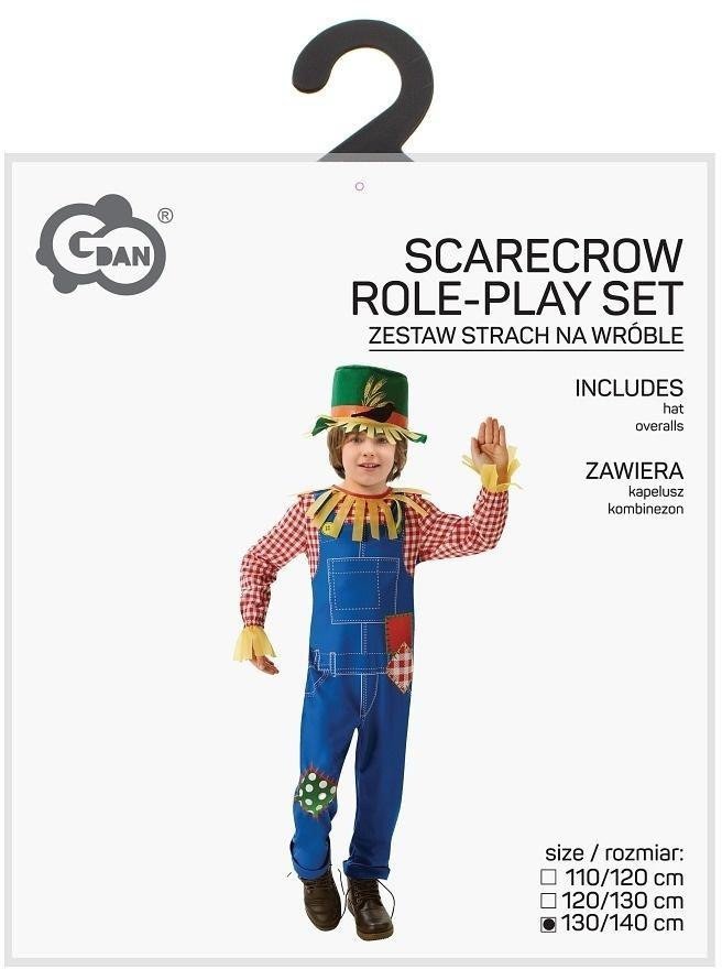 Strój dla dzieci Strach na wróble 130/140cm