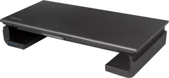 LogiLink LogiLink Monitorerhöhung,420-520mm, ergo.,2xUSB 3.0, 1xUSB-C