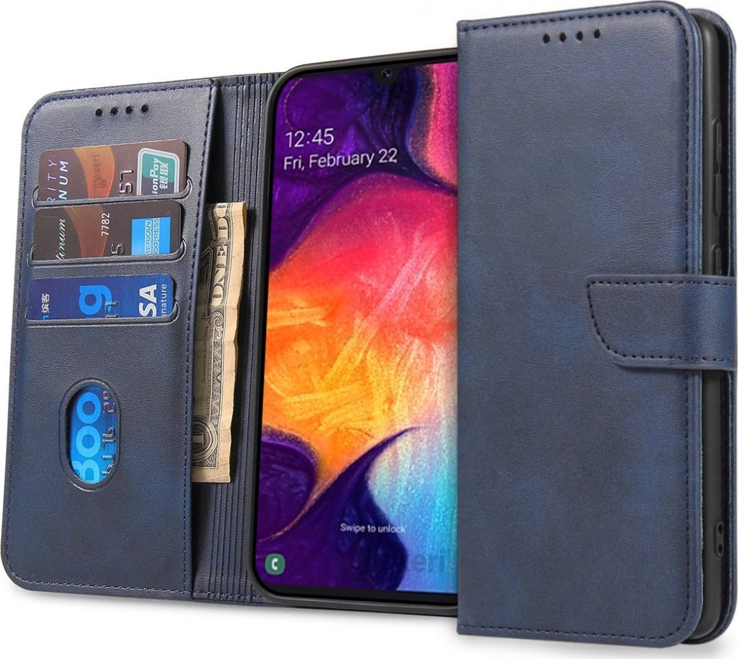 Braders Etui Wallet do Samsung Galaxy A34 5G granatowy