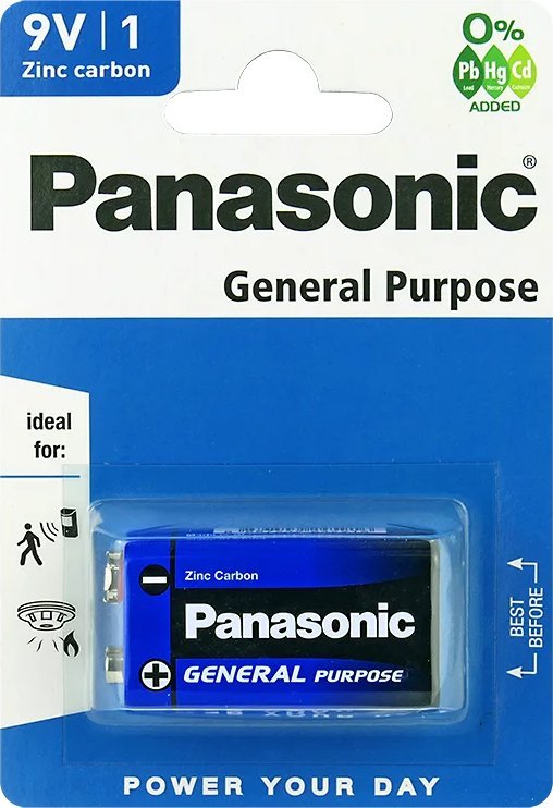 Panasonic Bateria 9V Block 1 szt.