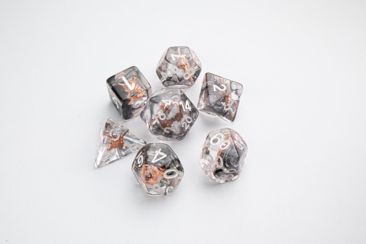 Gamegenic Gamegenic: Embraced Series - RPG Dice Set - Shield & Weapons