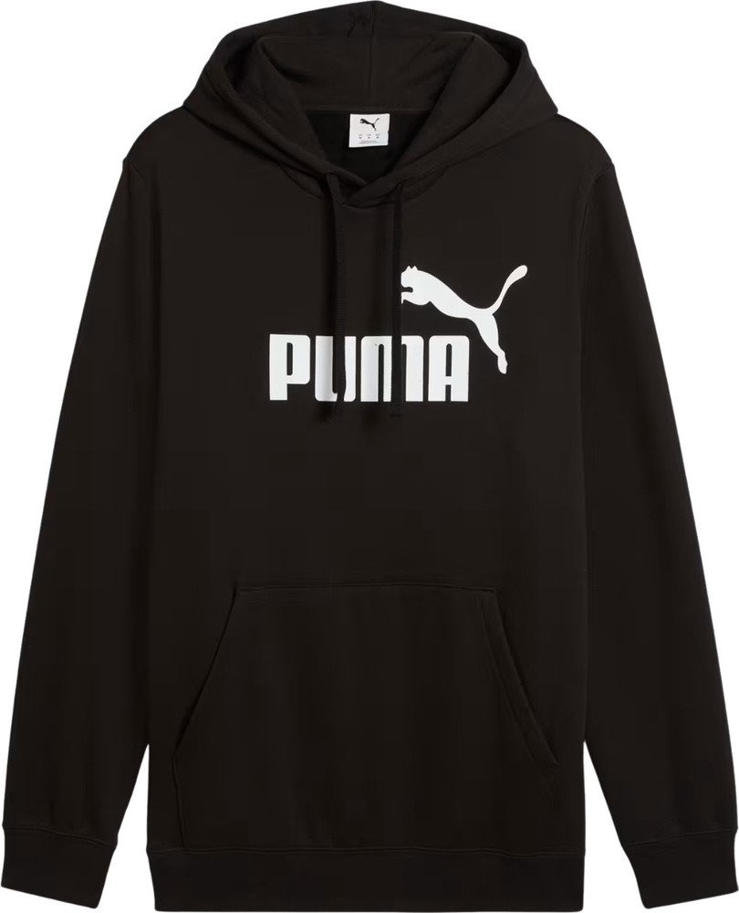 Bluza męska Puma ESS No.1 Logo Hoodie FL czarna 682570 01 L