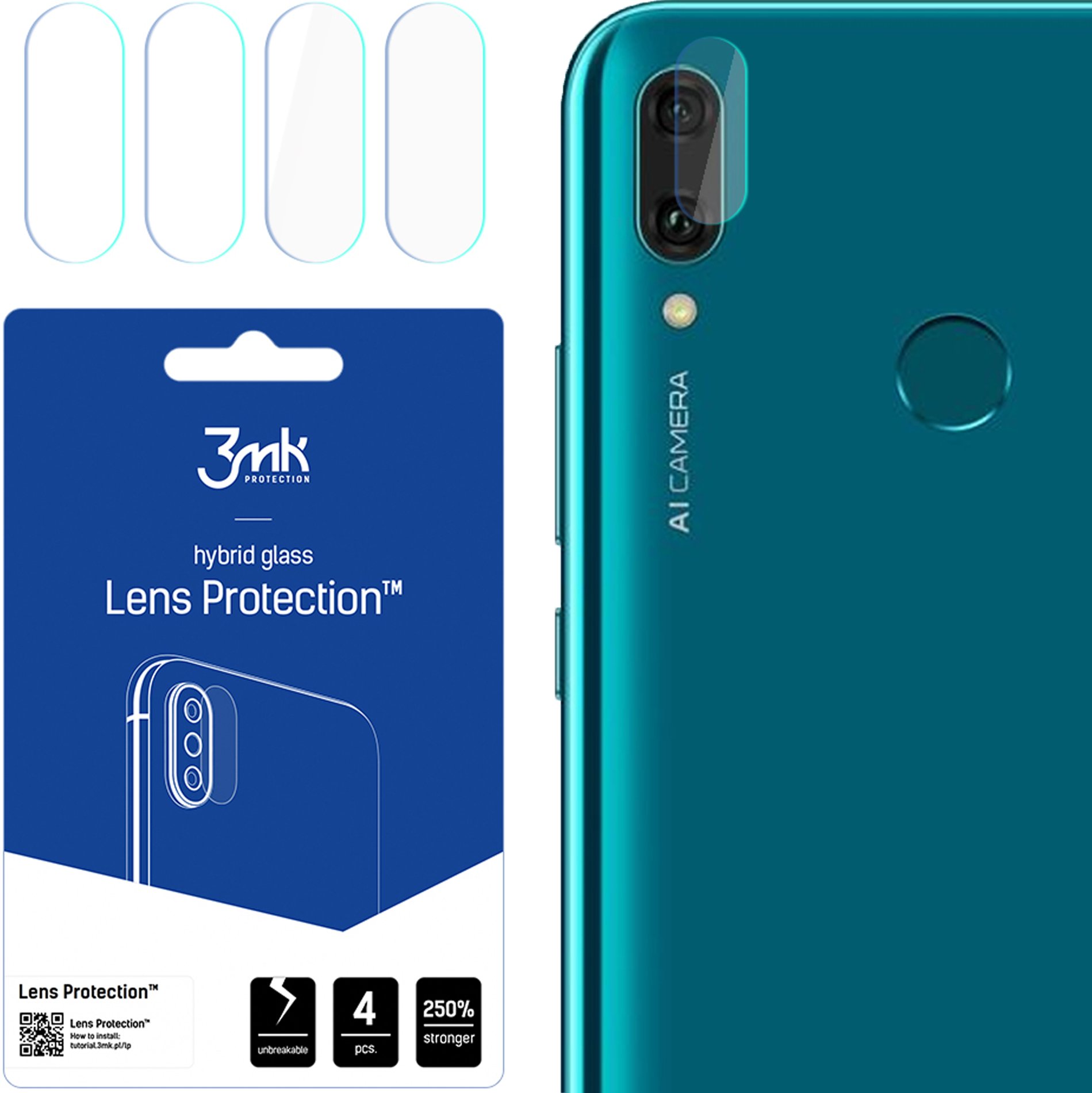 HUAWEI Y9 2019 - 3MK LENS PROTECTION