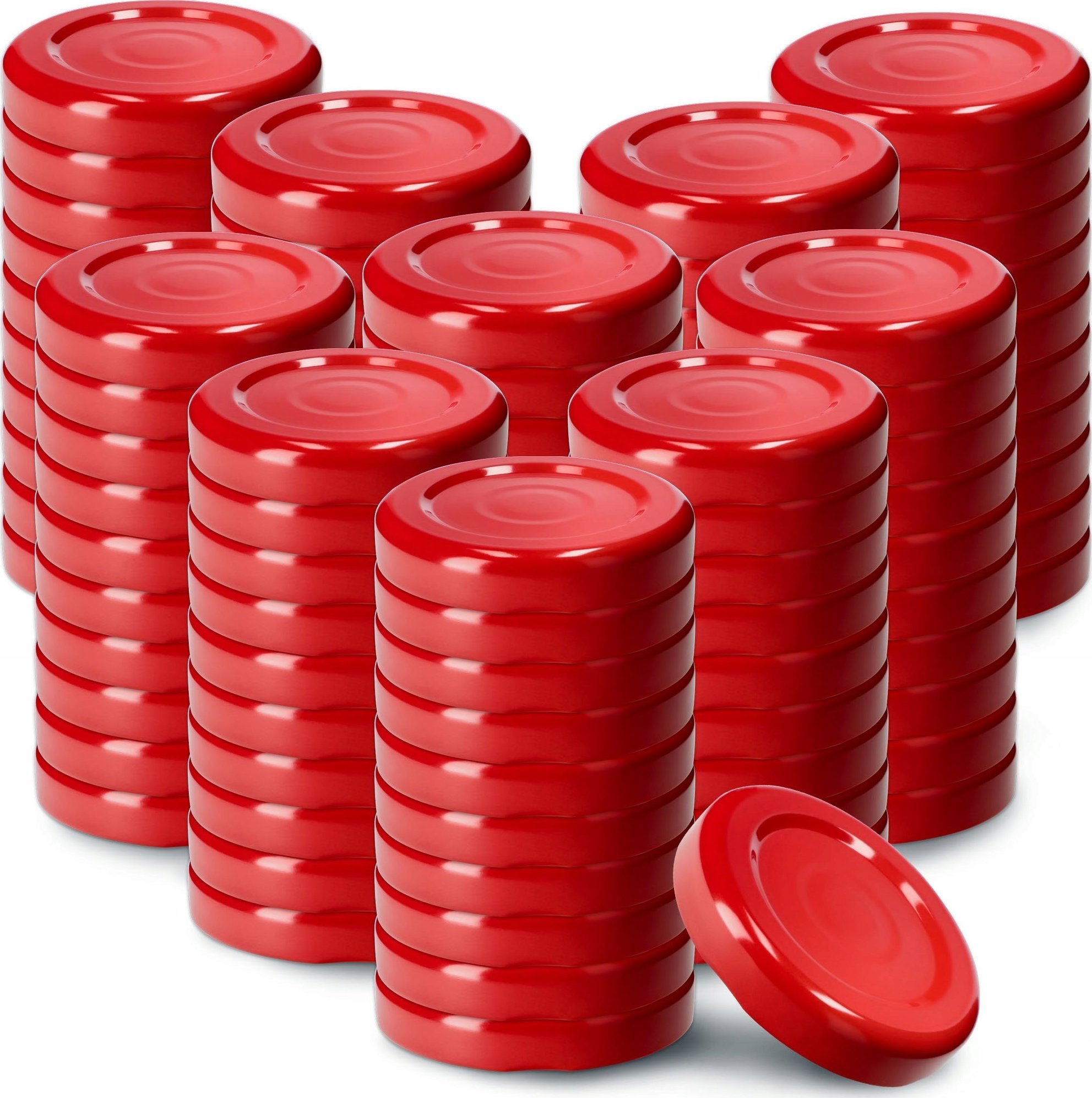 Kadax Zakrętki Wieczka Do Słoików Butelek 100 szt fi 43