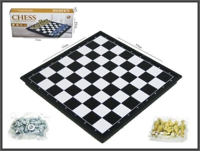 Hipo Szachy magnetyczne 17x17cm H13828 49824