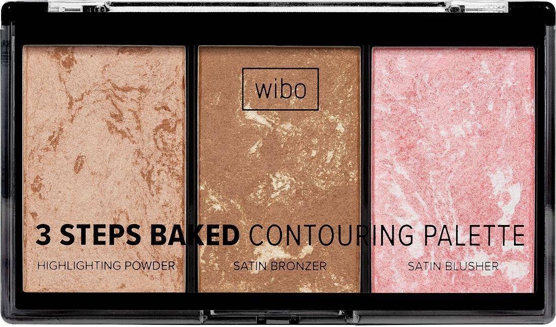 Wibo Wibo 3 Steps Baked Contouring Palette 10g