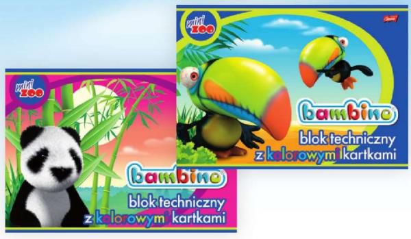 St. Majewski Blok techniczny A4 10k kolorowy 10szt.