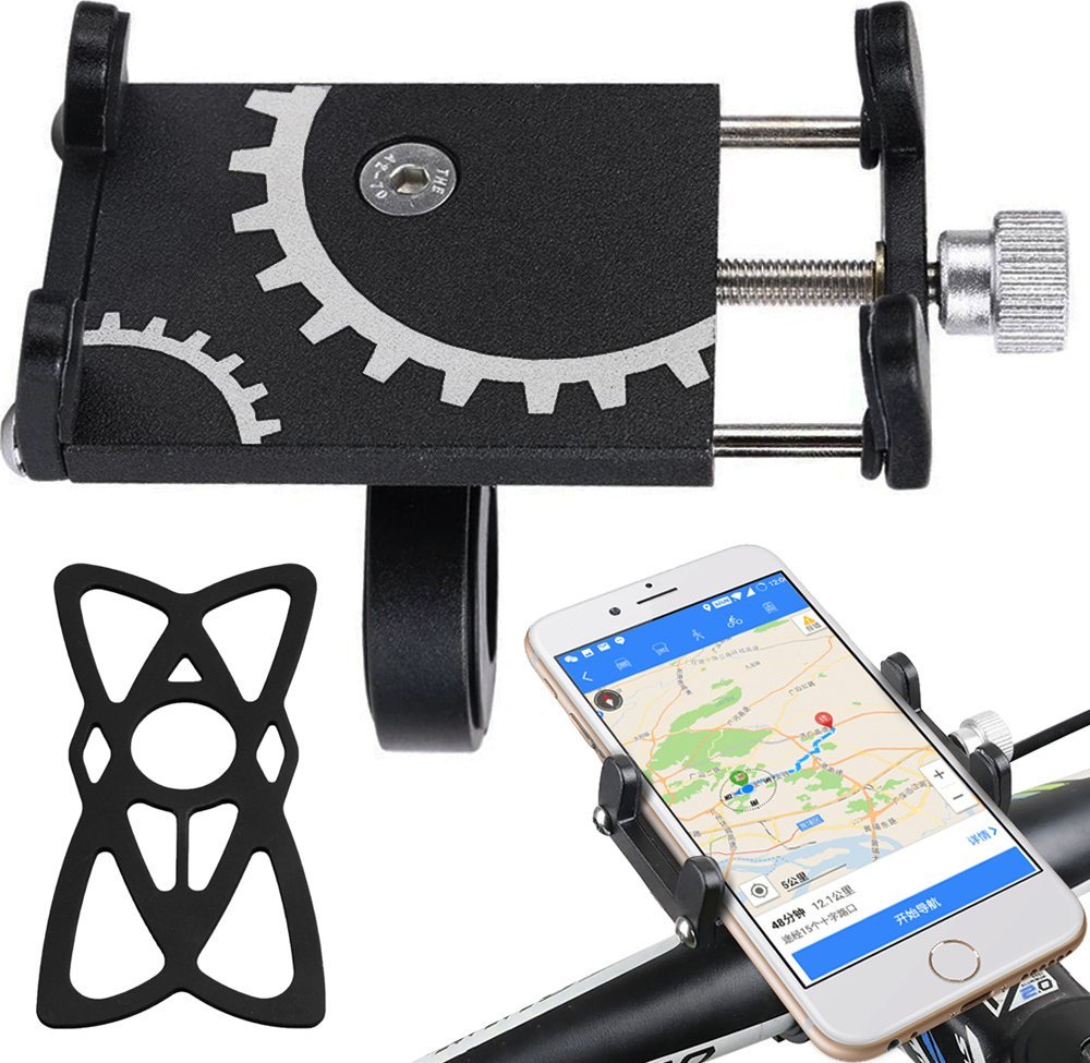 Verk Uchwyt rowerowy na telefon kierownicę aluminium Uchwyt rowerowy na telefon kierownicę aluminium