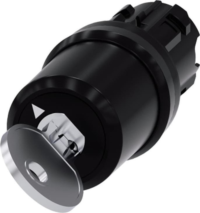 Siemens Napęd przełącznika 2 położeniowy czarny z kluczem SSG bez samopowrotu 3SU1000-5BF01-0AA0
