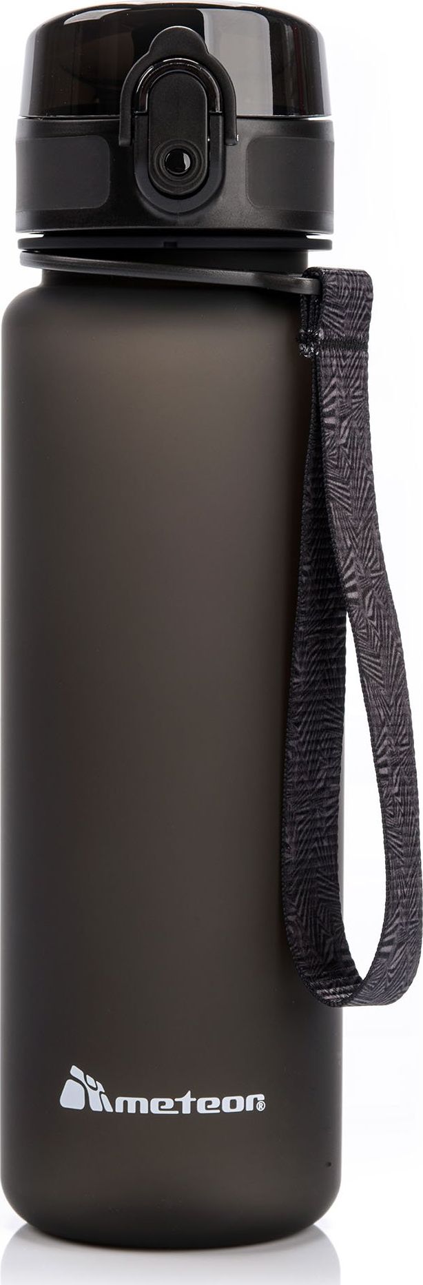 Meteor Butelka z sitkiem czarna 650 ml