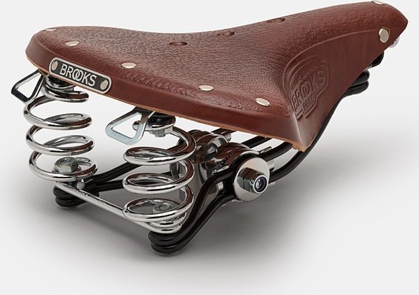 Brooks Siodełko BROOKS B66 SHORT, Brown, Steel Rail, Waga 1020g, Linia Leather (NEW)