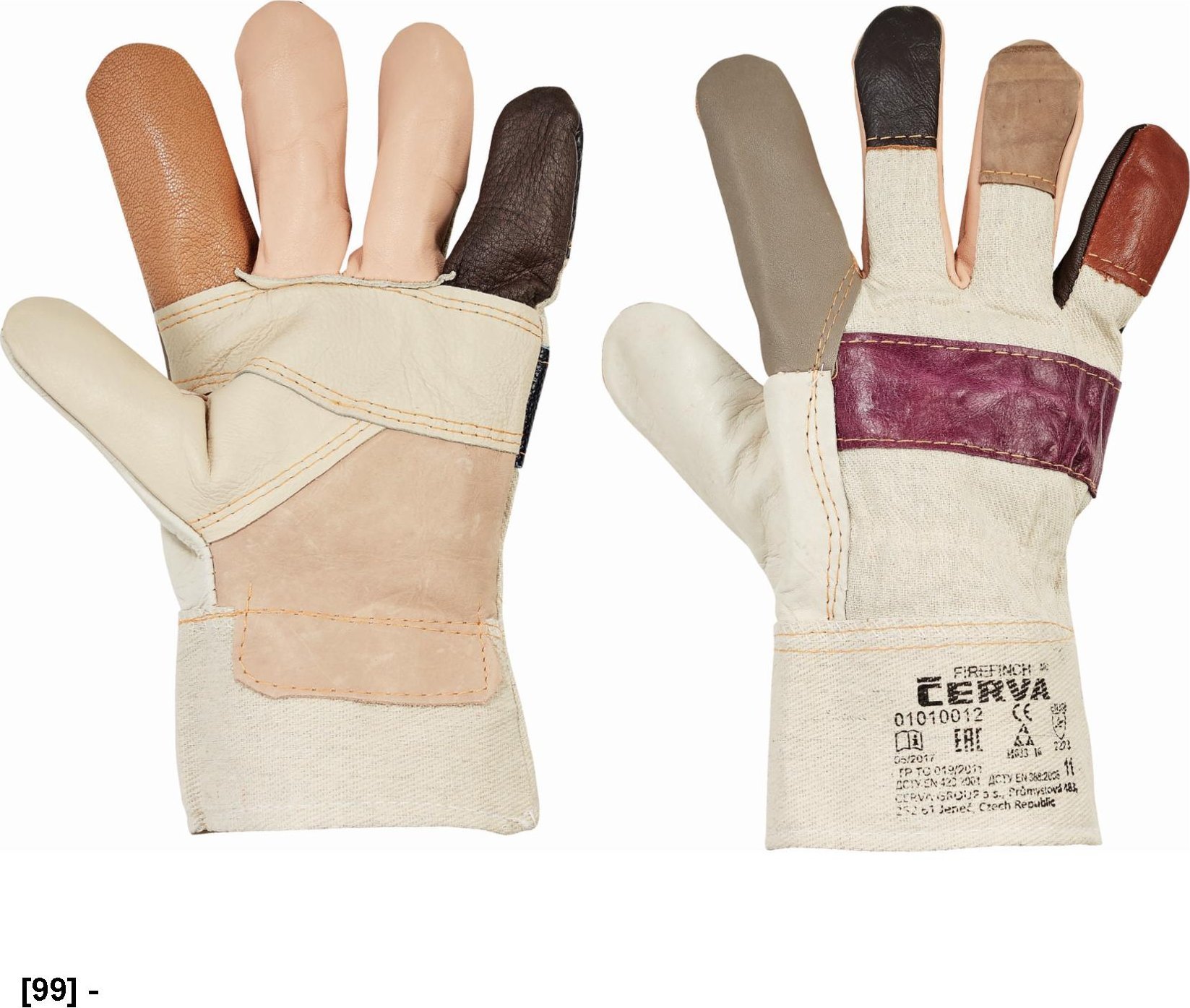 CERVA FIREFINCH - rękawice ocieplane 11