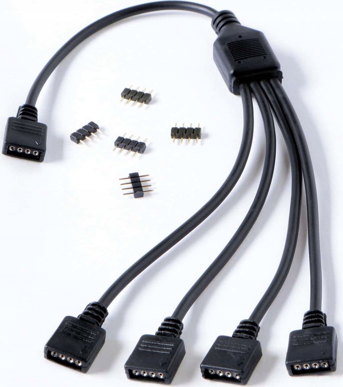 Gelid Gelid Solutions 1-zu-4 Splitterkabel für RGB / ARGB Header - 300 mm