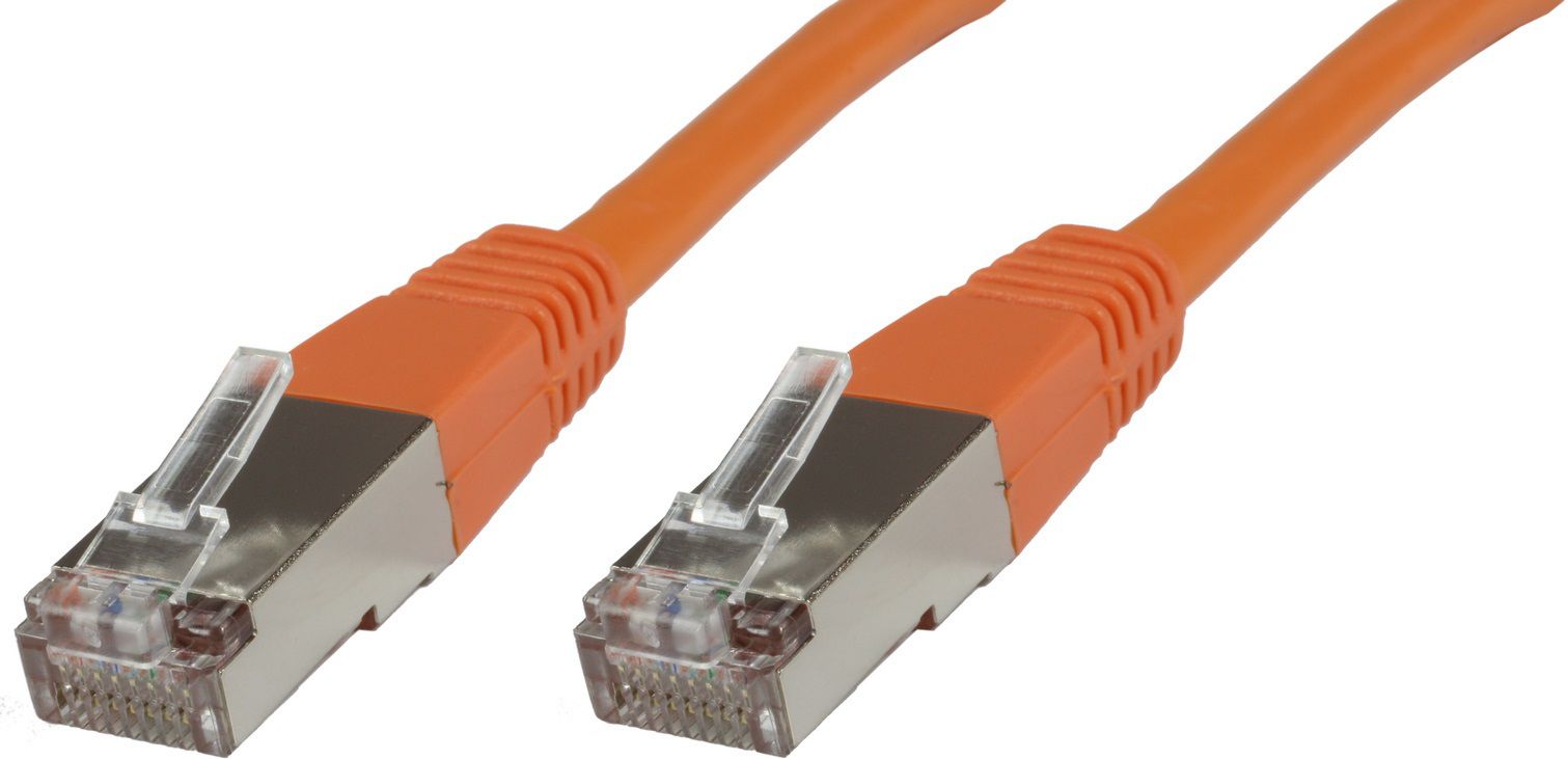 MicroConnect RJ-45/RJ-45 kat.6 S/FTP Pomarańczowy 1m (SSTP601O)