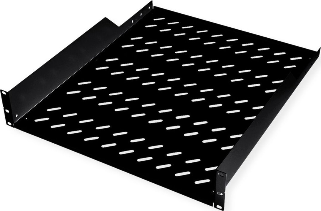 Roline Fachboden 48,26cm 19Zoll 2 HE 550 T 25kg Tragkraft schwarz