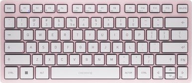 Klawiatura Cherry CHERRY KW 7100 MINI BT klawiatura Bluetooth QWERTY Angielski Różowy