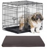 Metalowa Klatka Kennelowa dla Psa Kota M + MATERAC z kodury 60x45x53 cm