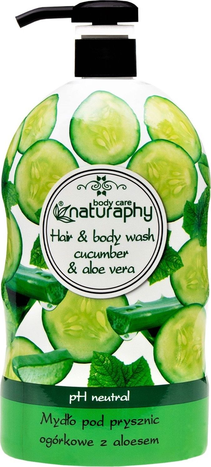 BluxCosmetics Mydło pod prysznic ogórkowe z aloesem 1L