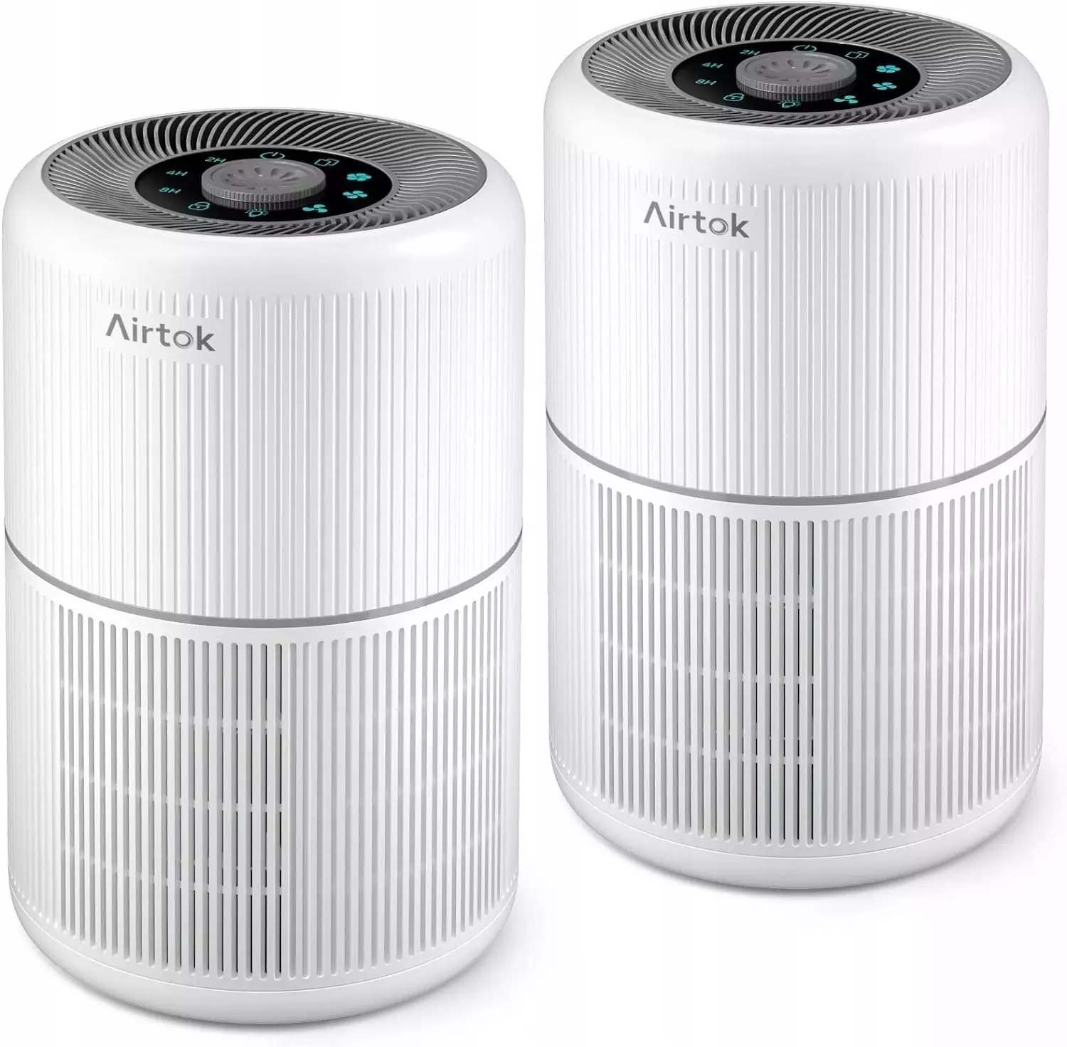 AIRTOK 2 szt Oczyszczacz Filtr H13 HEPA Na Kurz Zapachy Zwierząt DOM