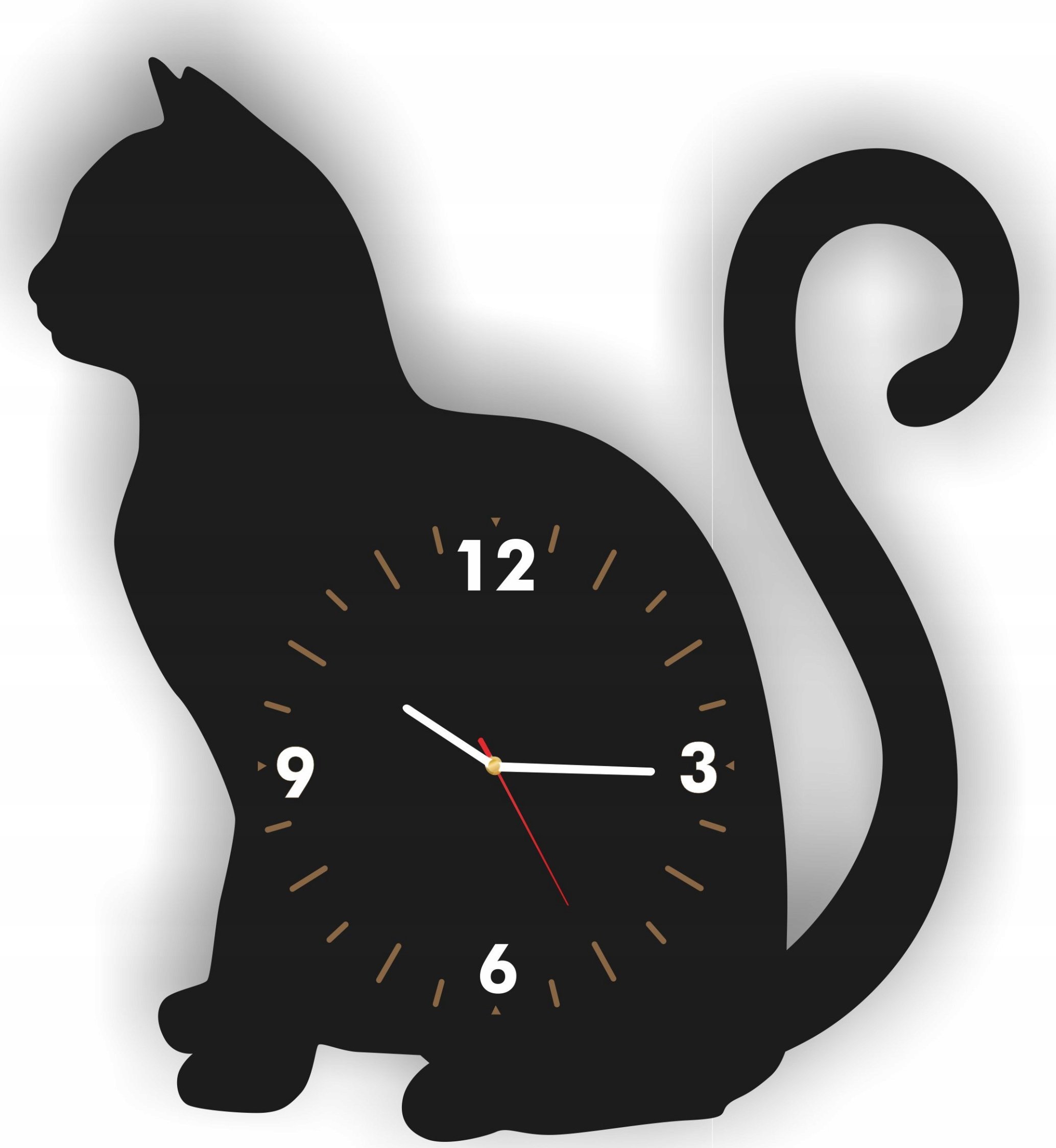 naSciane Zegar ścienny KOT kotek kotki na prezent wyprzedaż