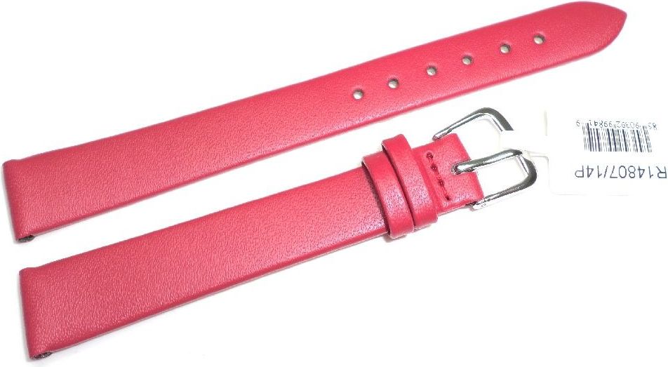 JVD Skórzany pasek do zegarka 14 mm JVD R14807-14P XL