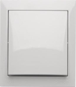 Kontakt-Simon Simon Aquaclick Łącznik jednobiegunowy, 10 AX, 250 V biały ACW1/11