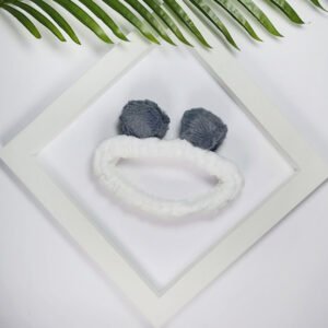 Yeye Opaska kosmetyczna do włosów z uszami Yeye Biały