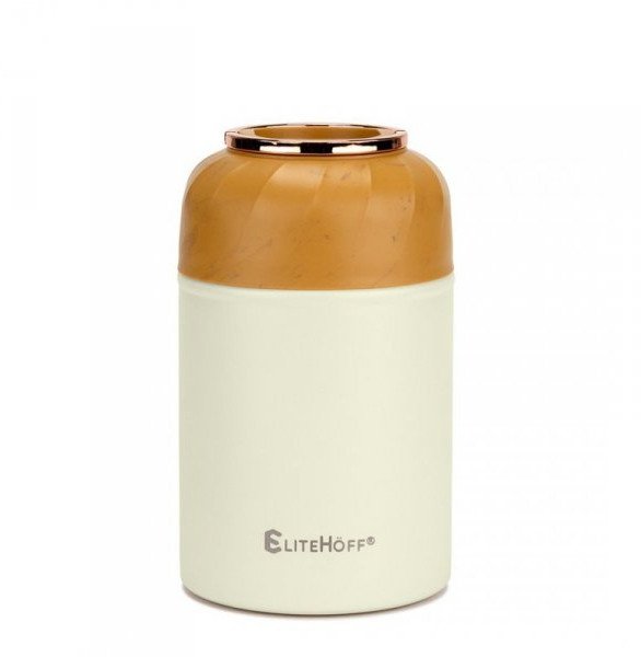 TERMOS OBIADOWY 500ml Z MISKĄ I SKŁADANĄ ŁYŻKĄ E-8250