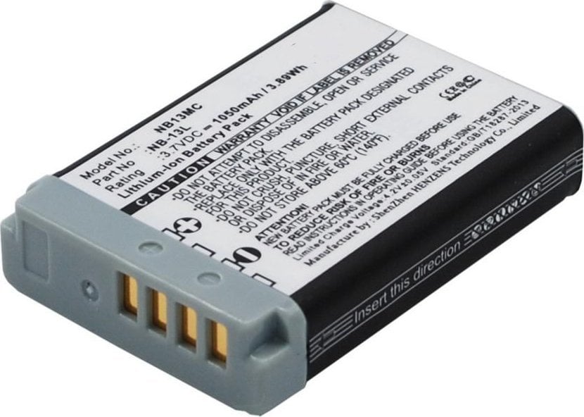 Akumulator CoreParts CoreParts MBXCAM-BA072 bateria do aparatu/kamery Litowo-jonowa (Li-Ion) 1050 mAh