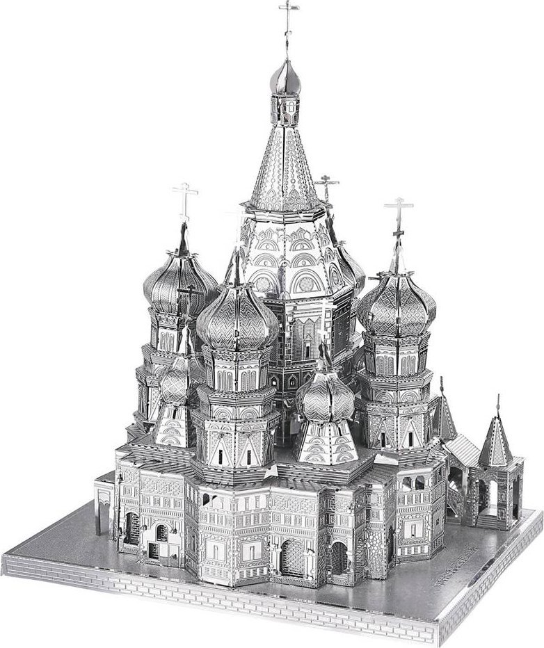 Piececool Piececool Puzzle Metalowe Model 3D - Sobór Wasyla