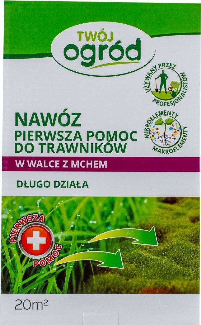 Twój Ogród Antymech Nawóz do trawników 1kg