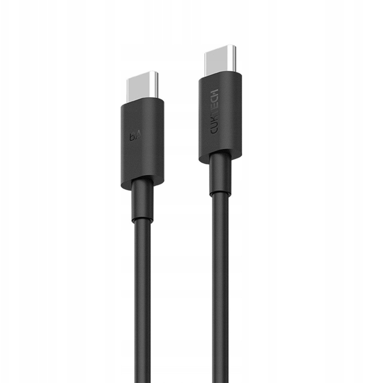 Kabel Cuktech CKCTC615NCBK USB-C 6A 240W 1,5m - czarny