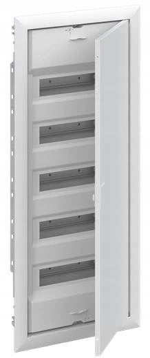 Rozdzielnica modułowa podtynkowa UK600 5x12 60M IP30 63A II klasa drzwi stalowe N+PE śrub.UK660E3 2CPX077844R9999