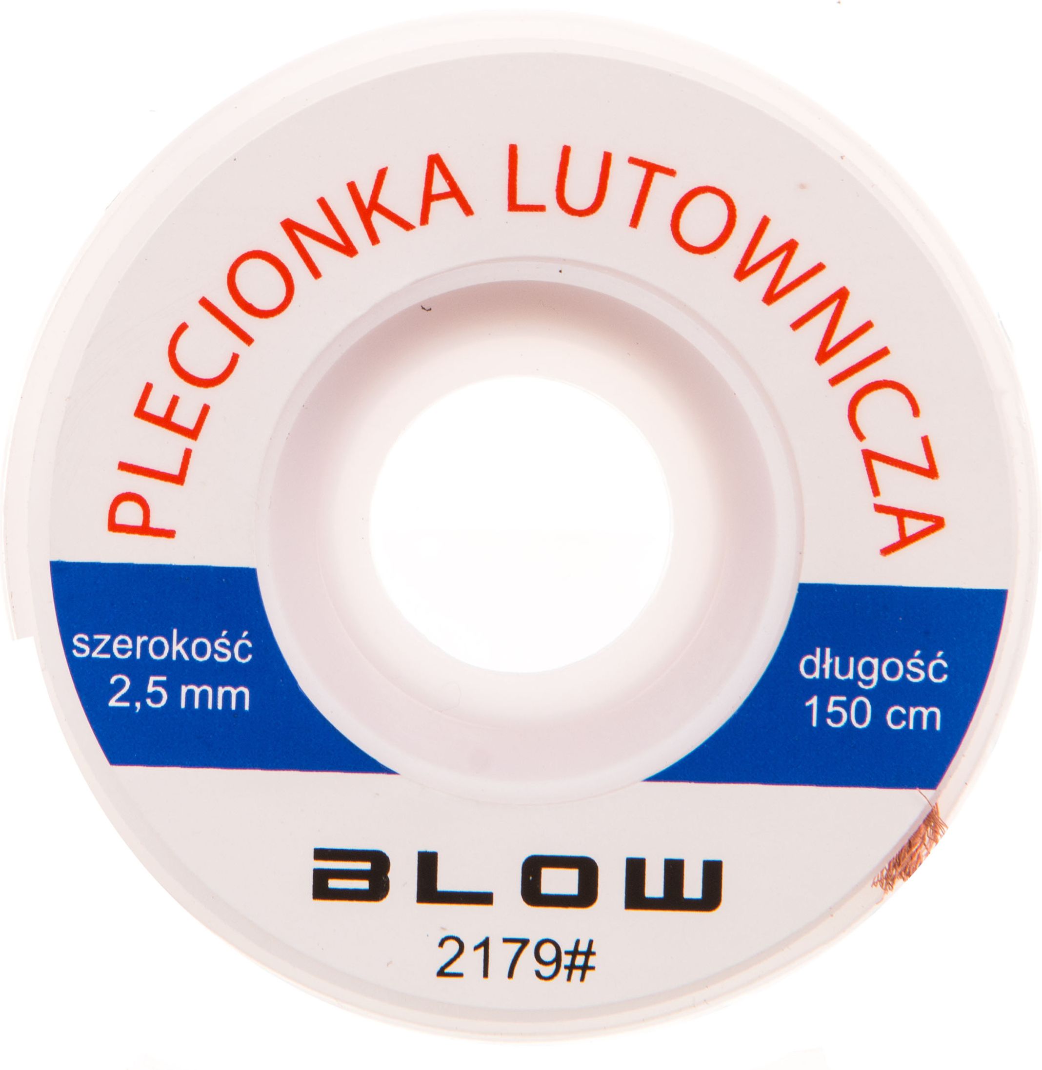 Blow Plecionka lutownicza 2,5mm x 150cm (2179#)
