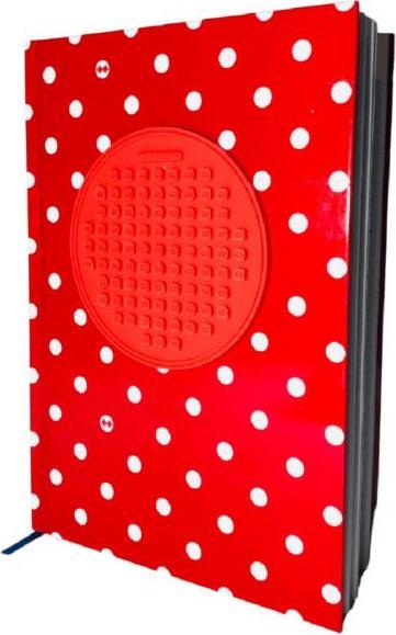 PIXIE Zeszyt A5 w Linie, PIXIE CREW, Kropki, Czerwony