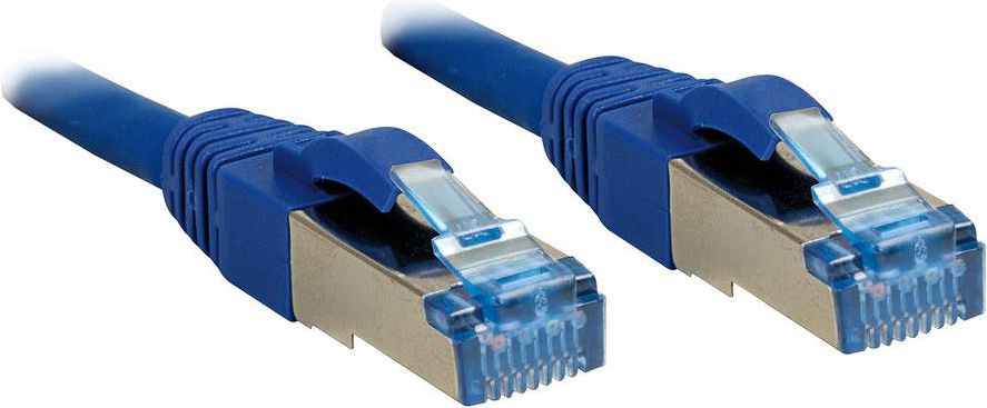 Lindy Patchcord Cat6A, S/FTP, LSOH, 2m, niebieski (47149)