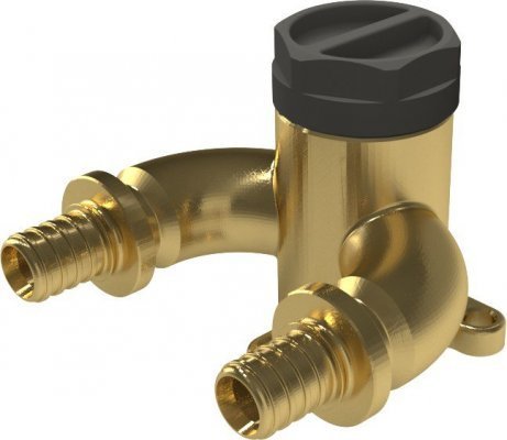 KAN-therm KOLANO MOS. Z USZAMI TYPU U UL 16 RP1/2 GW L=41