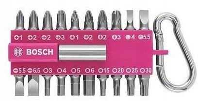 21PC ZESTAW BITÓW KARABIŃCZYK FUKSJA