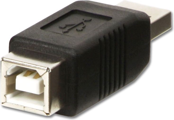 Adapter USB Lindy USB - USB-B Czarny (71231)