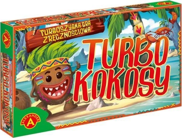 Alexander Gra ALEXANDER Turbo Kokosy - Gra zręcznościowa
