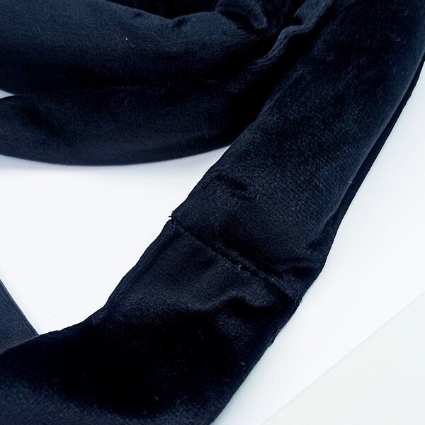 Yeye Wałek aksamitny VELVET do robienia loków Yeye Czarny