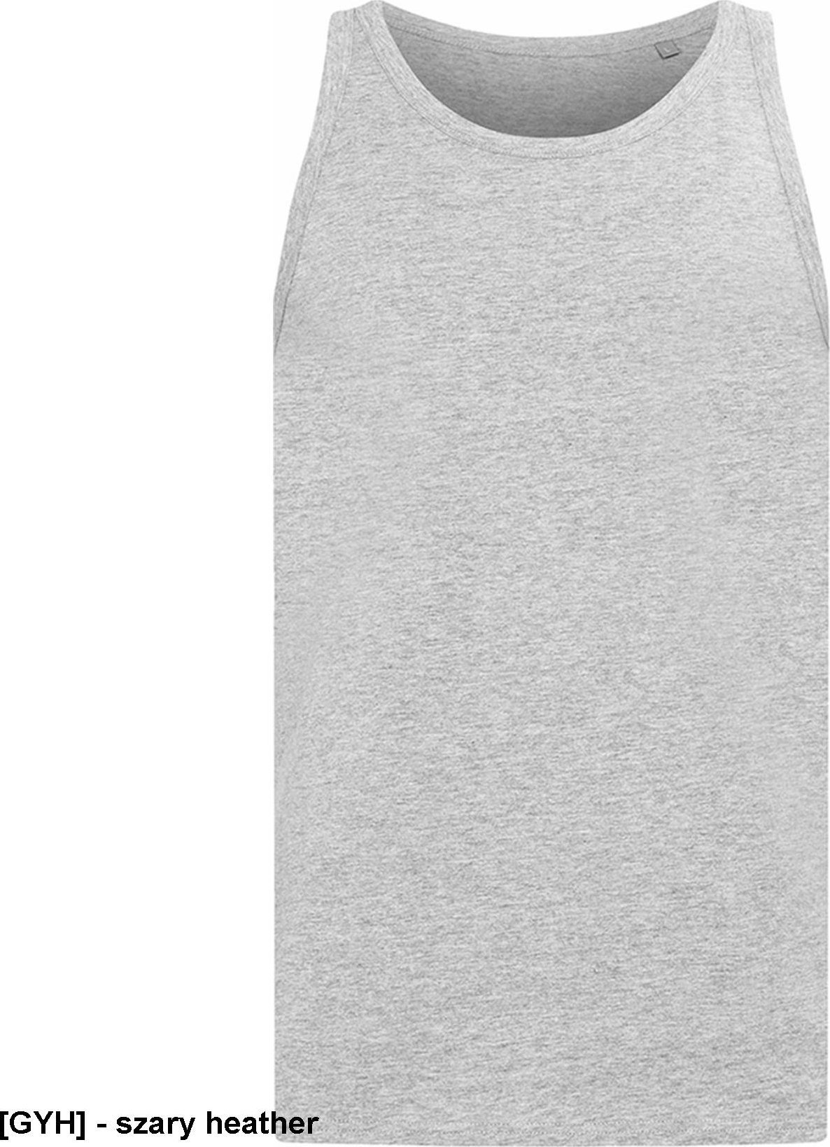 Stedman SST2810 - T-shirt SST2810 bez rękawów dla mężczyzn. - szary heather 2XL