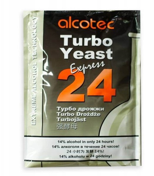 DROŻDŻE GORZELNICZE ALCOTEC 24 EXPRESS