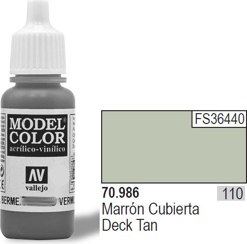 Vallejo Farba Nr110 Deck Tan 17ml - 70986